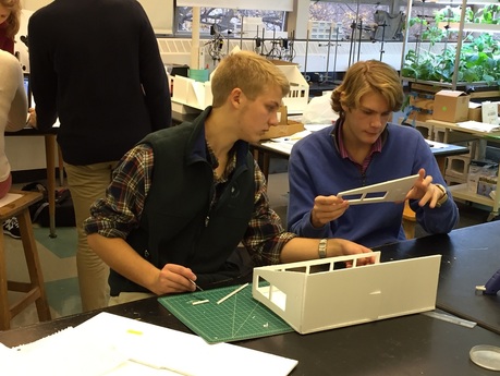 Student greenhouse designs