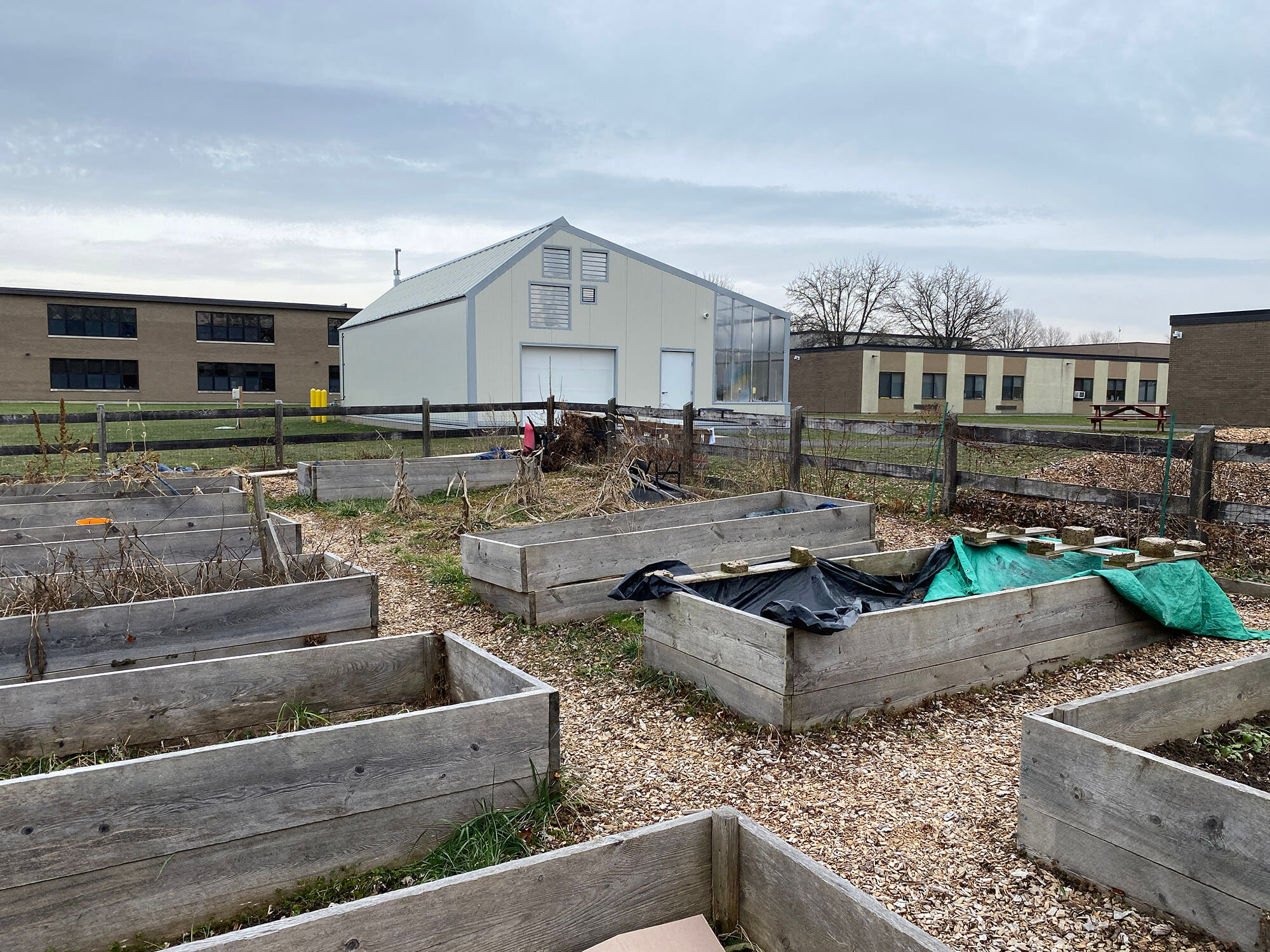 outside garden classroom
