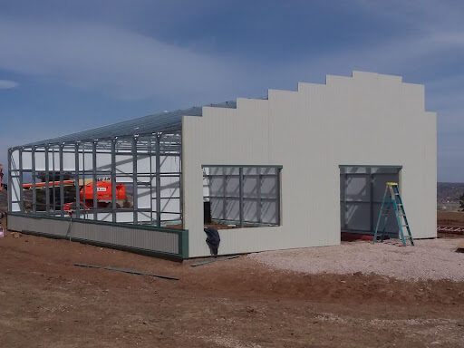 High Yield greenhouse construction photo