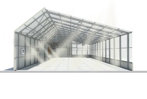 sun harvesting- high yield kit greenhouse