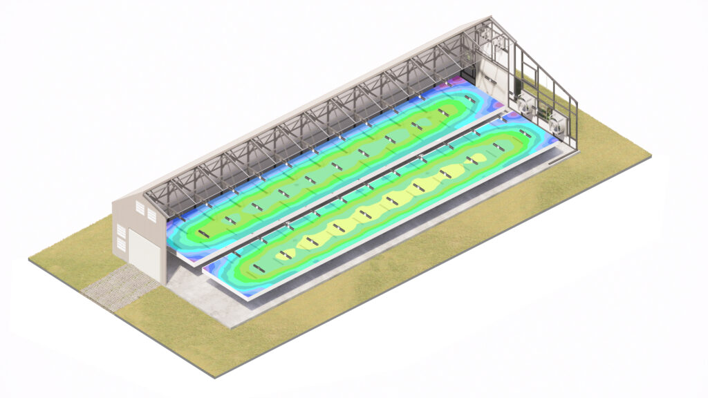 Supplemental lighting plant- 4 lights