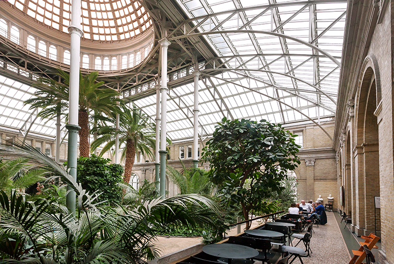 glass house architecture- biophilia- community space- 2