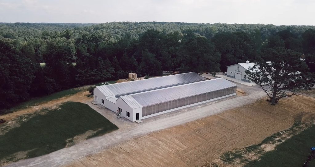 commercial modular greenhouse- large scale commercial greenhouse