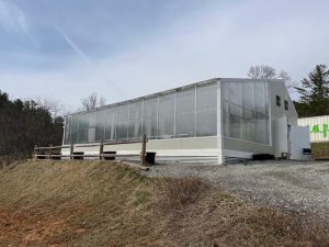 Ceres greenhouse at App State University