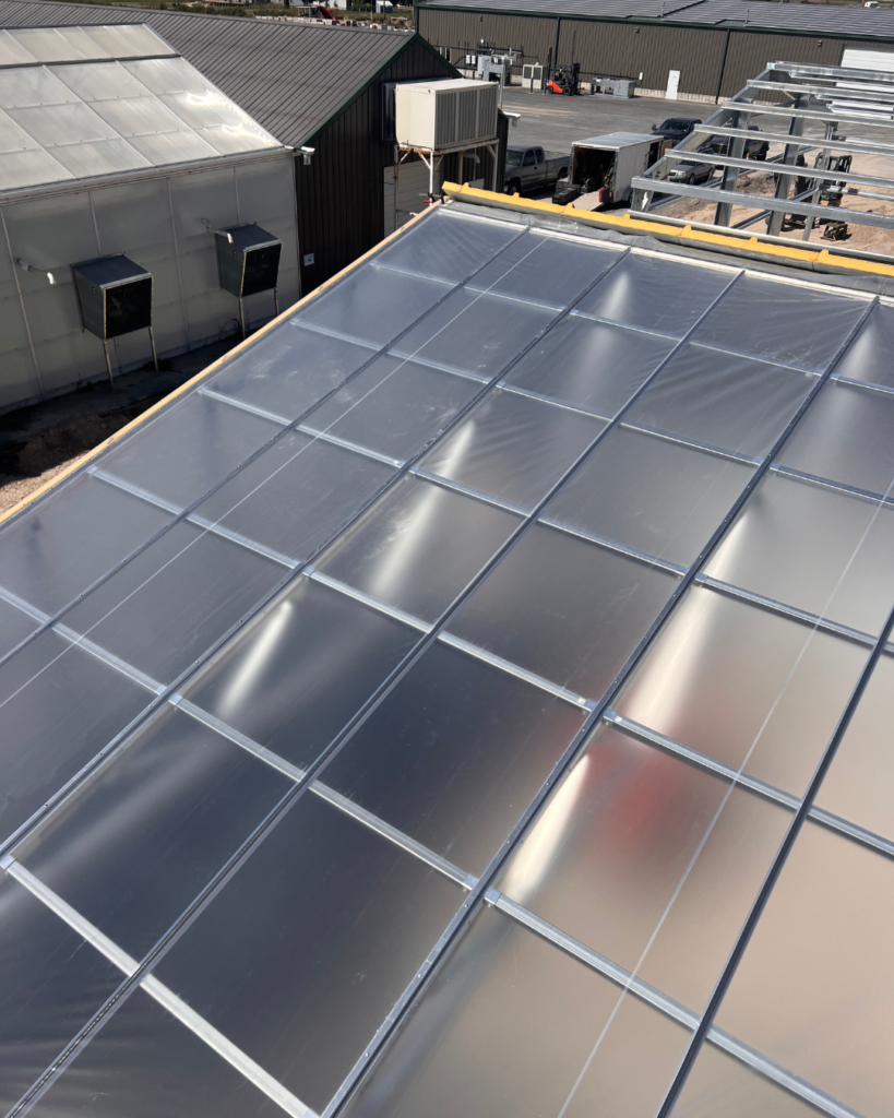greenhouse polycarbonate roofing